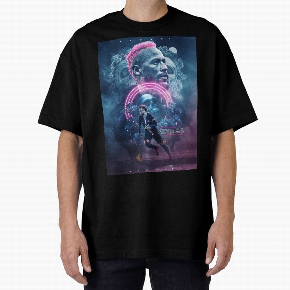 Neymar Classic T-Shirt Capture FIFA World Cup 2026 USA Canada Mexico Spirit, Filled with France and Portugal, Messi and Cristiano Ronaldo, Fan Favorite Moments, National Team Passion, Big Match Drama and Soccer History; Great for Watch Parties,
