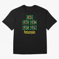 Brazil Five Stars - Champion Heritage Essential T-Shirt Turn Up for FIFA World Cup 2026 USA Canada Mexico Featuring Cristiano Ronaldo, France and Portugal Energy, Supporter Pride, Iconic Celebrations, Legendary Names and Global Match Day Energy;
