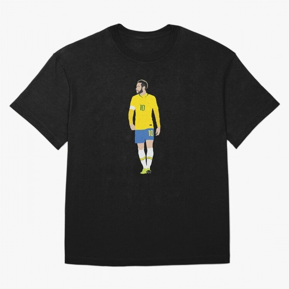 neymar brazil Oversized T-Shirt Celebrate National Team Dreams in the FIFA World Cup 2026 Journey through Messi, CR7 and Mbappe Highlights, England Pride, Supporter Pride, Iconic Celebrations, Legendary Names and Global Match Day Energy; Great for