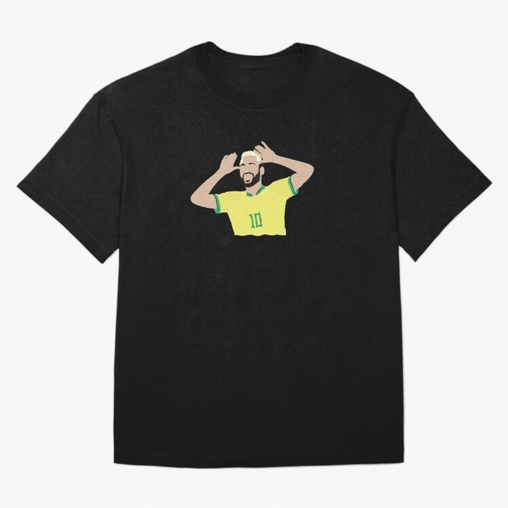 neymar cute vector Oversized T-Shirt Keep the Match Day Mood of FIFA World Cup 2026 USA Canada Mexico Spirit, Celebrating Portugal, Spain and Germany, Haaland and Mbappe, Football Festival Excitement, Trophy Ambitions, Country Rivalries and Star