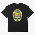 Brazil Football National Team Pride- Brazil Soccer Graphics Classic T-Shirt Step into FIFA World Cup 2026 Group Stage for Fans of Neymar and England and Germany, Bringing Stadium Chants, National Pride, Trophy Dreams and Unforgettable Football