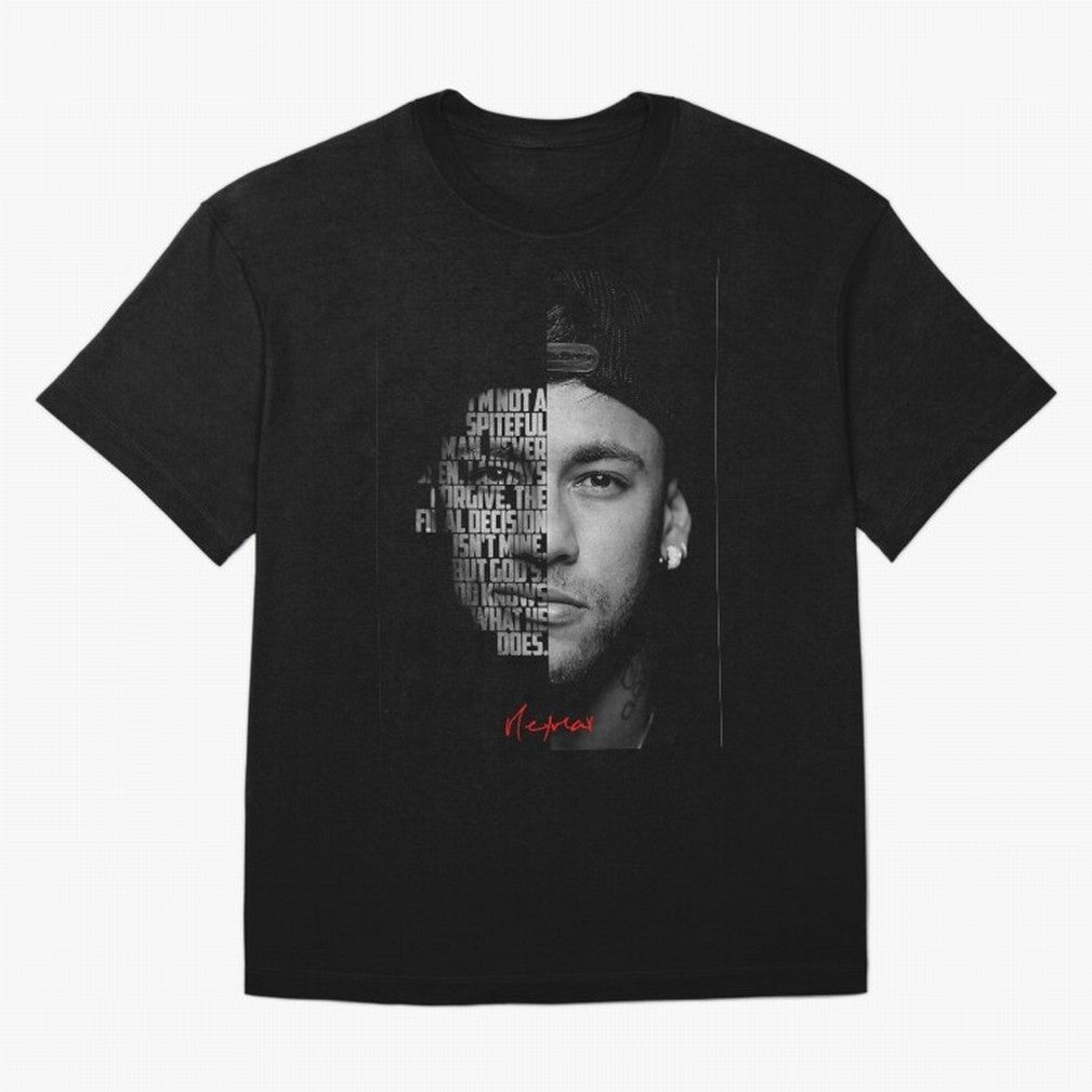 Black and white Neymar Jr quote. Classic T-Shirt Join the Global Buzz around FIFA World Cup 2026 USA Canada Mexico for Fans of Cristiano Ronaldo, Haaland and CR7 and Germany, Bringing Football Festival Excitement, Trophy Ambitions, Country