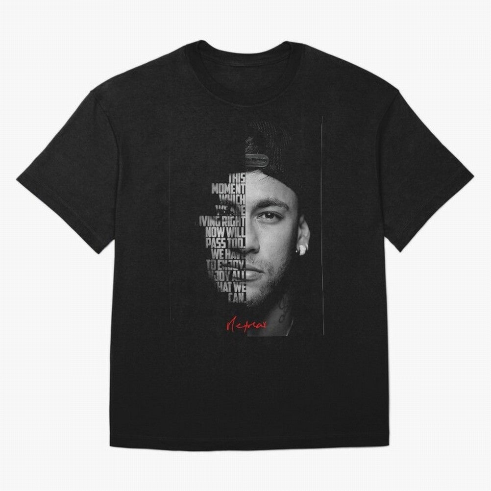 Black and white Neymar Jr quote. Classic T-Shirt Turn Up for the FIFA World Cup 2026 Group Stage Journey through CR7 and Messi Highlights, England and Germany Pride, Goal Celebration Energy, Supporter Heritage, Football Icons and Worldwide