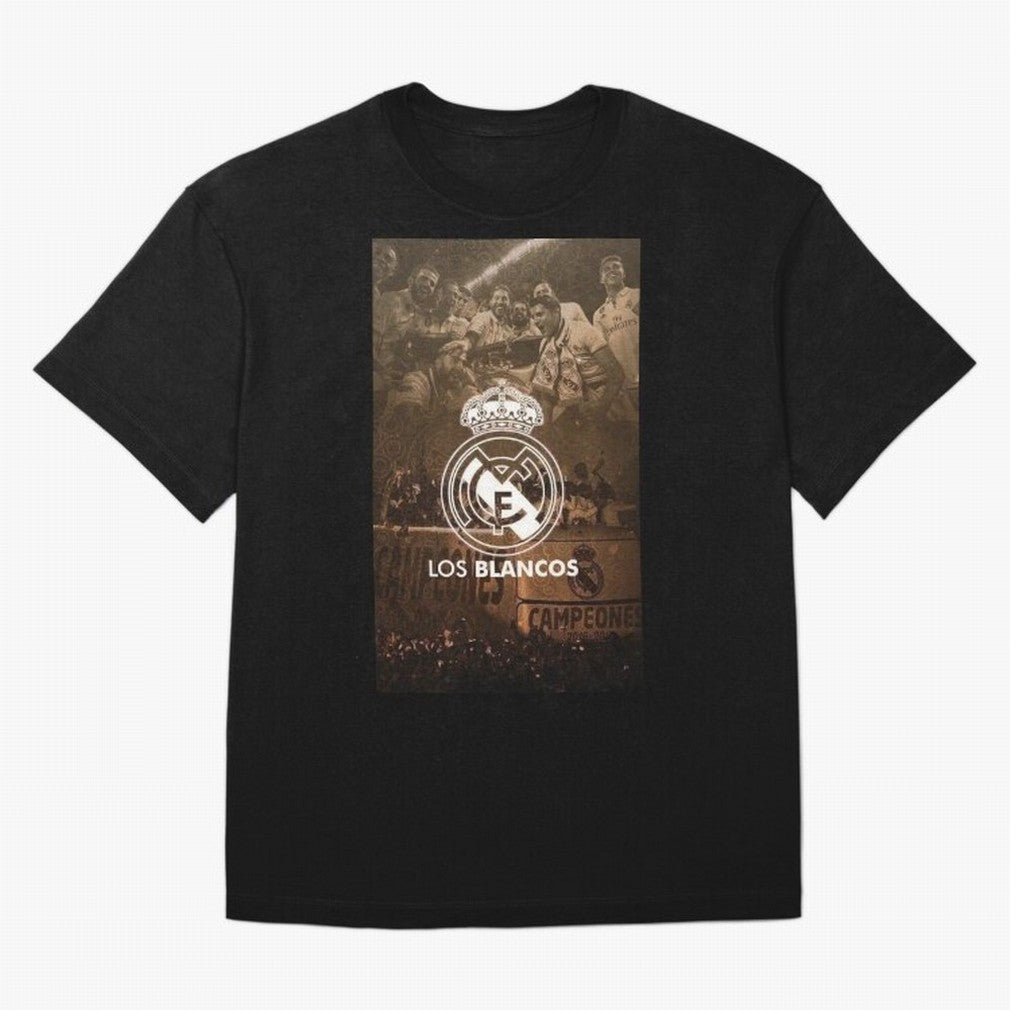 King Madrid Oversized T-Shirt Elevate Match Day Hype around FIFA World Cup 2026 Group Stage, Messi, Neymar and Mbappe, Argentina and Brazil, Tournament Hype, Historic Matchups, Family Viewing Parties and Global Sports Pride; Perfect for Fans,