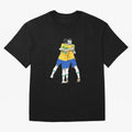 BRAZIL Neymar Jr and Vini Jr World Cup Celebration Oversized T-Shirt Represent FIFA World Cup 2026 Built around Neymar, Haaland and Cristiano Ronaldo, Argentina Energy, Championship Spirit, Famous Goals, Roaring Crowds and International Football