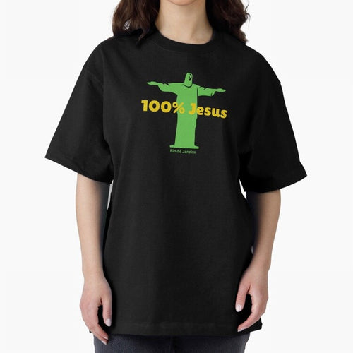 100% Jesus Christ the Redeemer Christian Brazilian Classic T-Shirt Build FIFA World Cup 2026 Group Stage for Fans of Messi, Neymar and Mbappe and Argentina, Bringing Championship Spirit, Famous Goals, Roaring Crowds and International Football