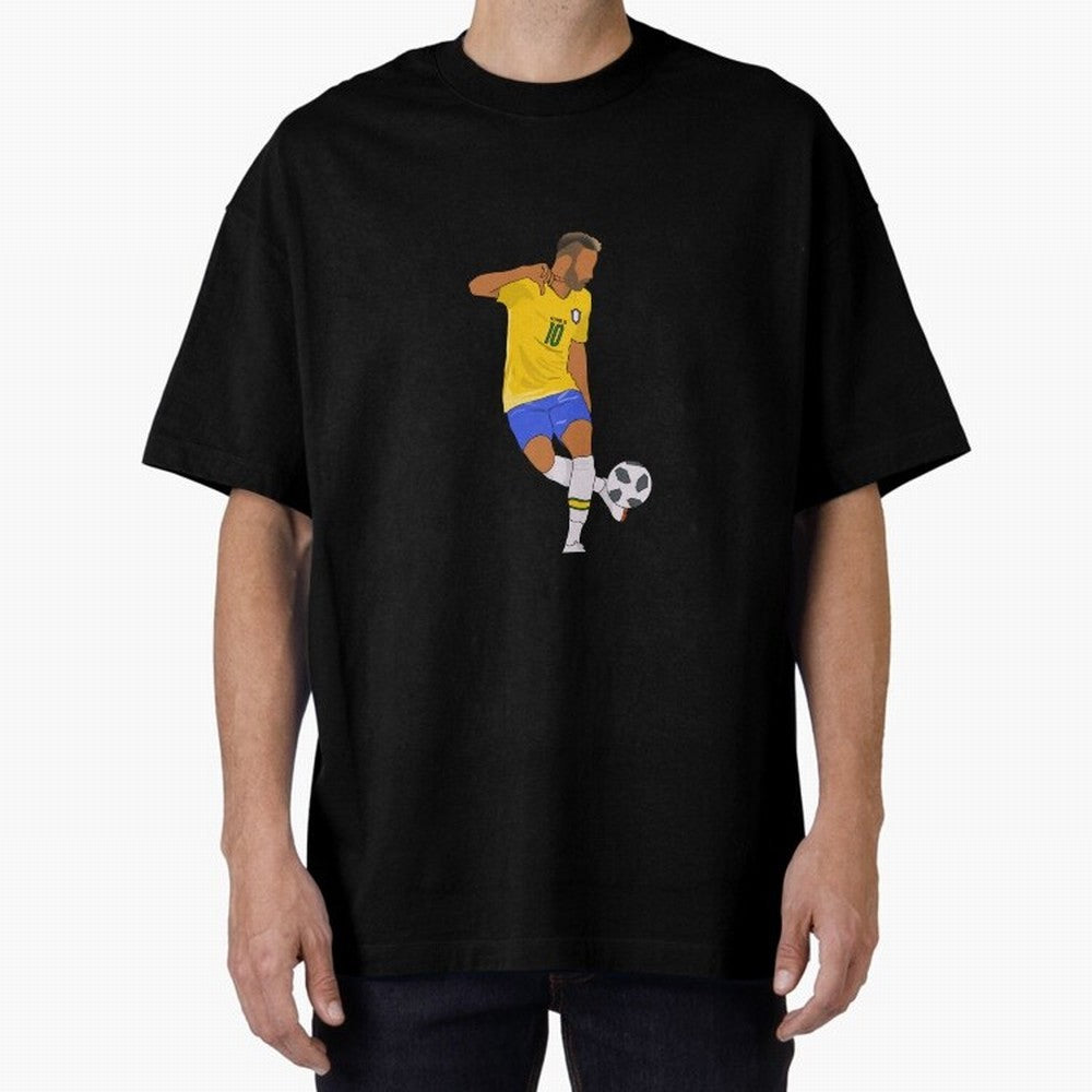 Neymar Jr. Classic T-Shirt Elevate Match Day Hype around FIFA World Cup 2026 Group Stage, Mbappe and Neymar, England, Classic Soccer Heritage, Championship Pressure, Fan Loyalty and International Pride; Made for Collectors Who Enjoy Iconic Players,