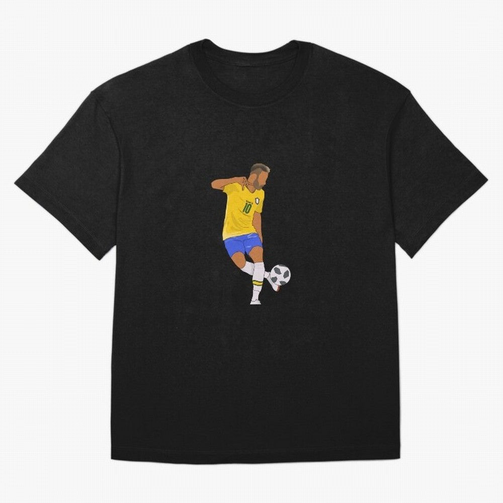 Neymar Jr. Classic T-Shirt Elevate Match Day Hype around FIFA World Cup 2026 Group Stage, Mbappe and Neymar, England, Classic Soccer Heritage, Championship Pressure, Fan Loyalty and International Pride; Made for Collectors Who Enjoy Iconic Players,