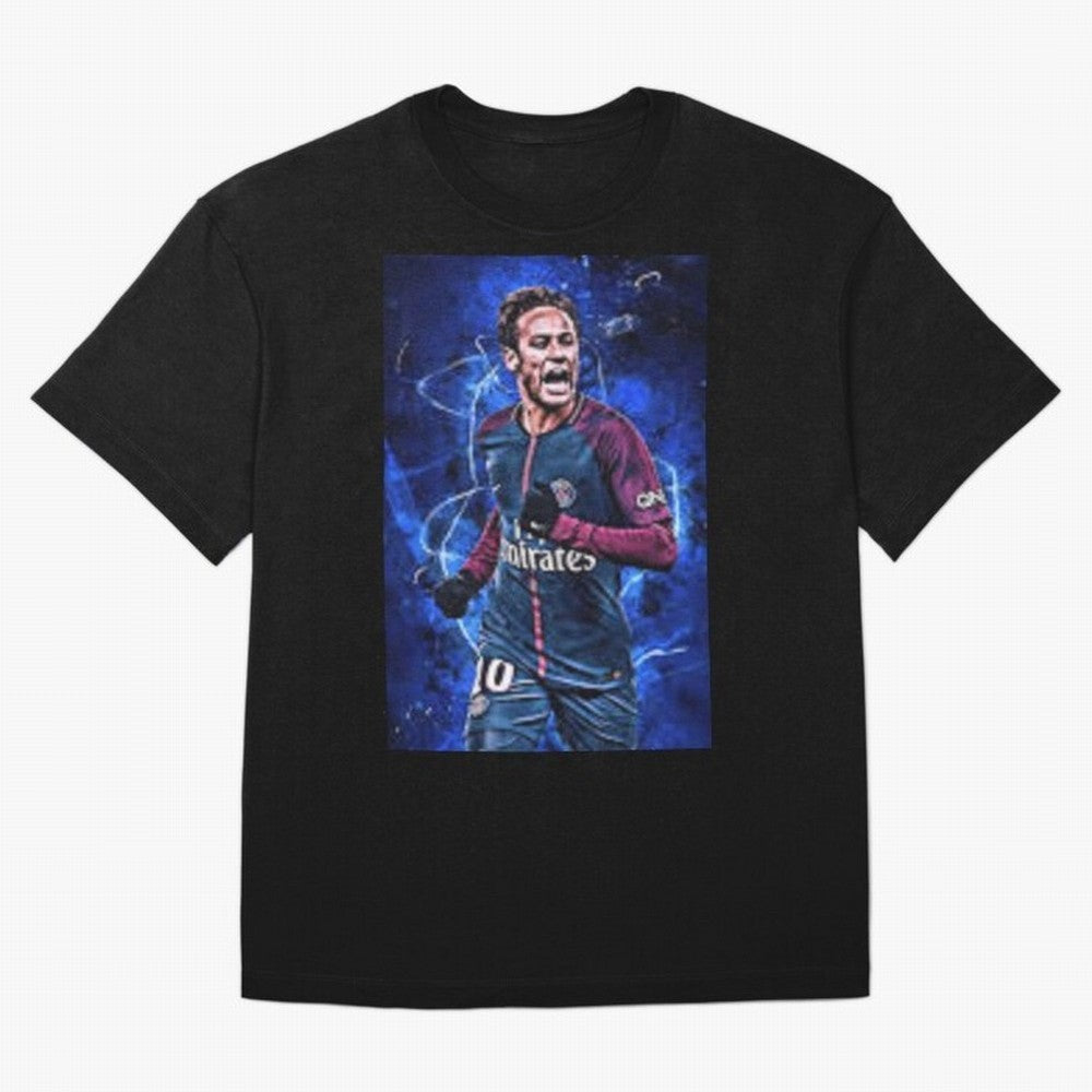 neymar jr art Oversized T-Shirt Support Iconic Players in Global Football Passion for FIFA World Cup 2026 Group Stage, Capturing Neymar, Haaland and Cristiano Ronaldo, Netherlands, Global Supporter Spirit, Legendary Goals, National Colors and