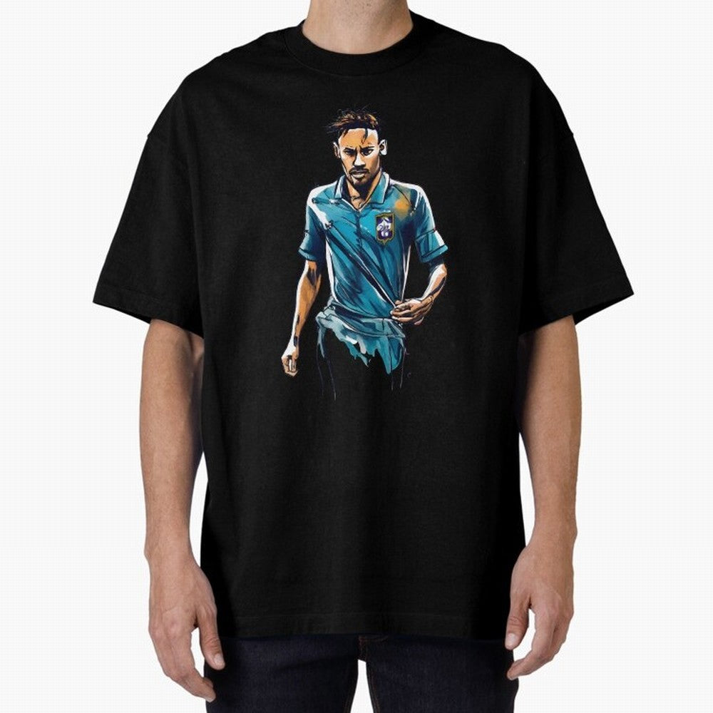 Neymar Jr watercolor drawing Classic T-Shirt Bring Trophy Dreams to FIFA World Cup 2026 Group Stage for Fans of Haaland and Mbappe and France, Bringing Stadium Memories, Football Loyalty, International Chants and Championship Tradition; Made for
