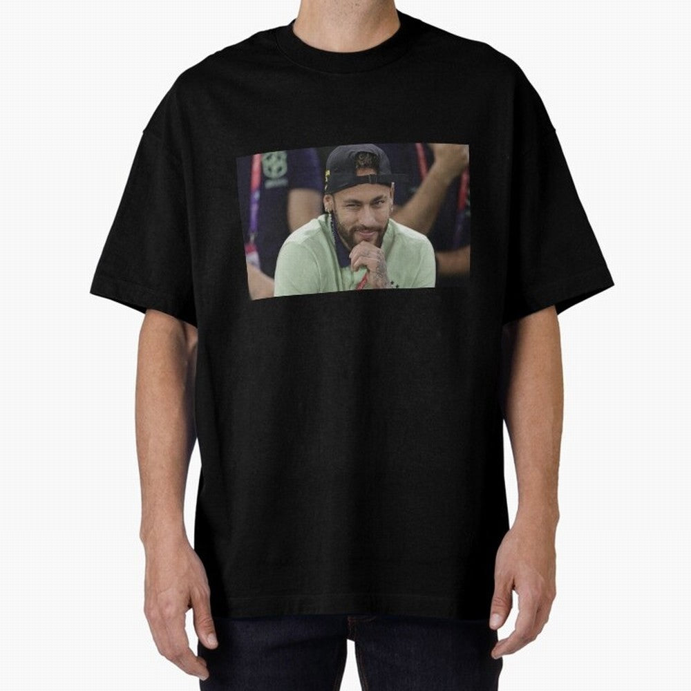 Neymar Jr Oversized T-Shirt Celebrate the Biggest Stage of FIFA World Cup 2026 USA Canada Mexico for Fans of Neymar and Netherlands, Bringing Championship Spirit, Famous Goals, Roaring Crowds and International Football Unity; Made for Die Hard