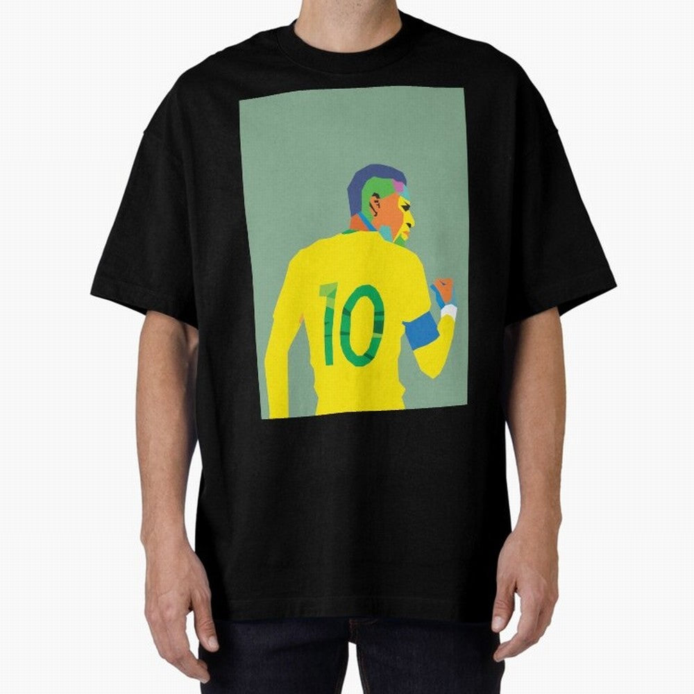 Neymar Jr Oversized T-Shirt Bring Home the FIFA World Cup 2026 Group Stage Journey through Messi Highlights, Spain and Netherlands Pride, Match Day Excitement, Supporter Culture, Golden Goals and Global Football Passion; Ideal for Passionate Fans