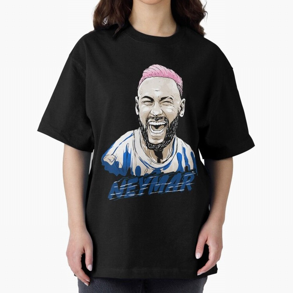 neymar superstar in paris Oversized T-Shirt Bring Home FIFA World Cup 2026 for Fans of Messi and Portugal, Bringing Worldwide Fan Energy, Dramatic Goals, Stadium Lights and Championship Celebrations; Ideal for Football Dads, Football Moms, Friends,