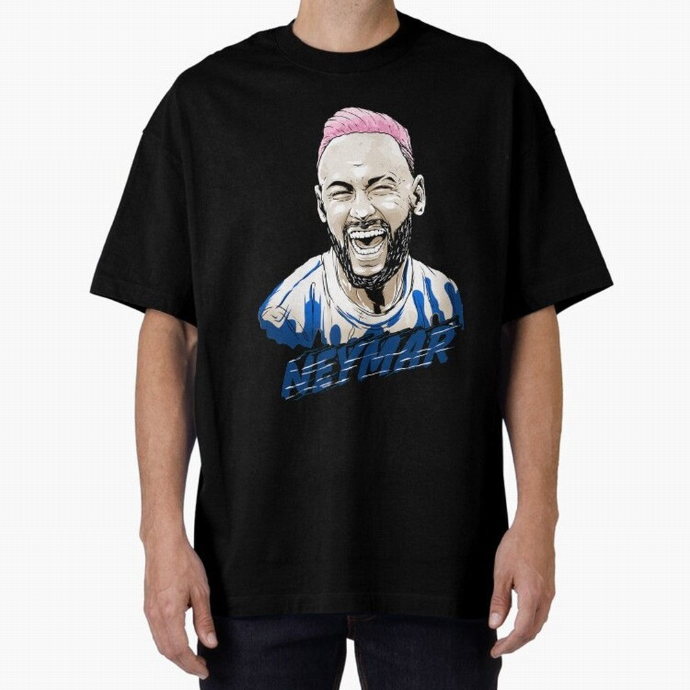neymar superstar in paris Oversized T-Shirt Bring Home FIFA World Cup 2026 for Fans of Messi and Portugal, Bringing Worldwide Fan Energy, Dramatic Goals, Stadium Lights and Championship Celebrations; Ideal for Football Dads, Football Moms, Friends,