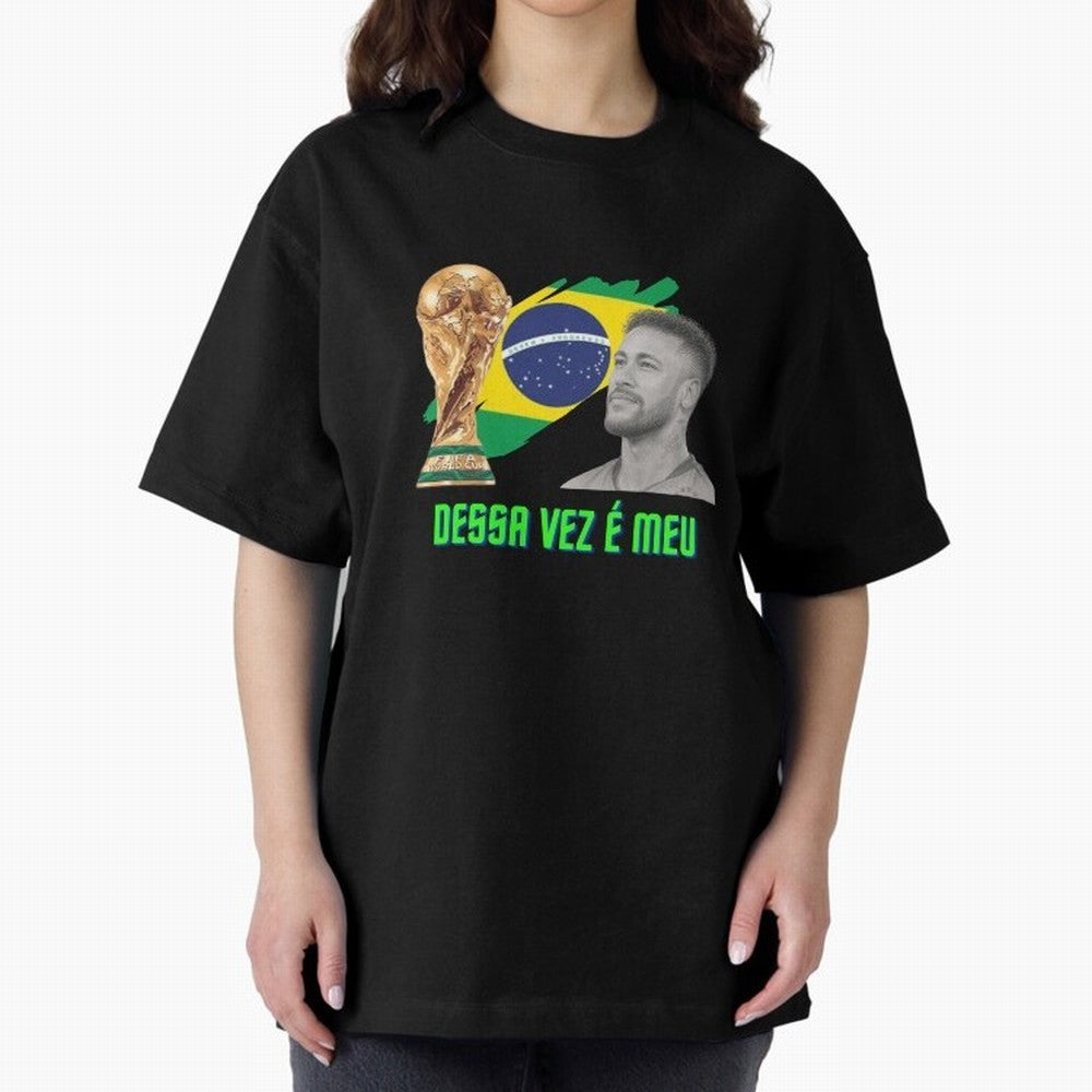 Neymar World Cup Classic T-Shirt Feel the Heartbeat of FIFA World Cup 2026 Spirit, with Argentina, Neymar, Football Festival Excitement, Trophy Ambitions, Country Rivalries and Star Player Buzz; Perfect for Supporters Who Want Bold Football Energy,