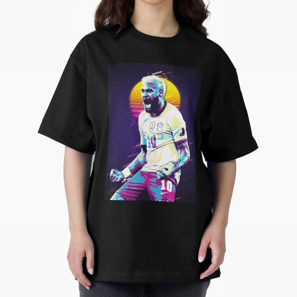 Neymar JR retro 80s Classic T-Shirt Celebrate Rivalries and Pride in Match Day Hype around FIFA World Cup 2026, Messi, CR7 and Mbappe, Portugal, Spain and Germany, Stadium Memories, Football Loyalty, International Chants and Championship Tradition;