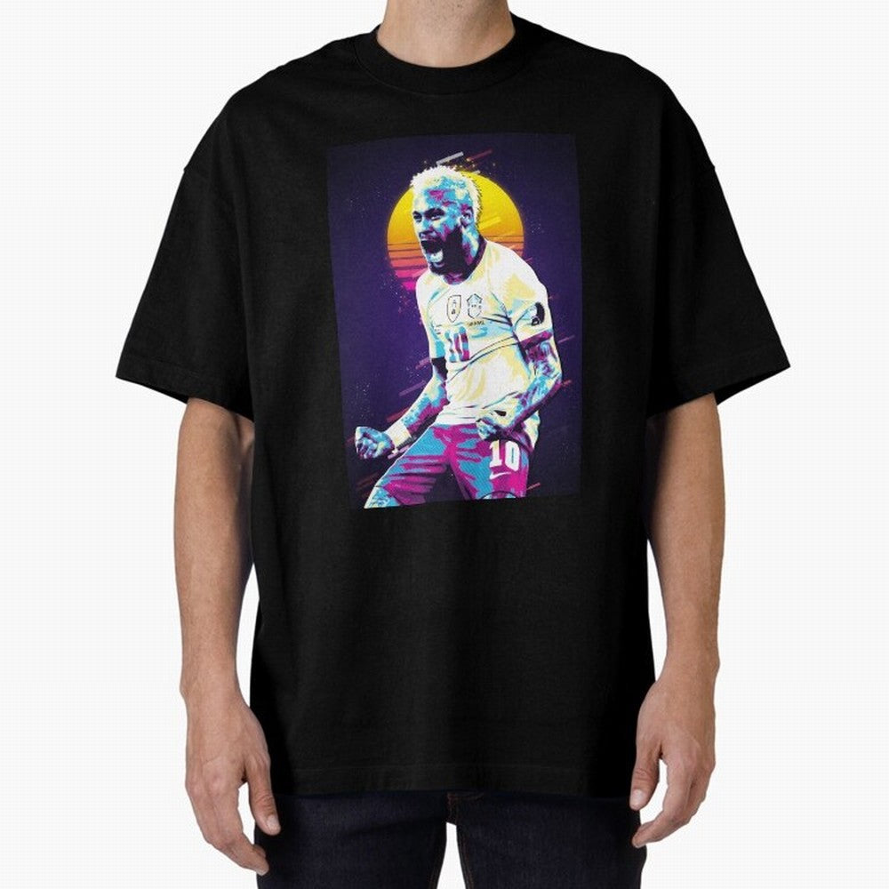Neymar JR retro 80s Classic T-Shirt Celebrate Rivalries and Pride in Match Day Hype around FIFA World Cup 2026, Messi, CR7 and Mbappe, Portugal, Spain and Germany, Stadium Memories, Football Loyalty, International Chants and Championship Tradition;