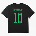 Neymar Jr #10 (Brazil) Oversized T-Shirt Discover FIFA World Cup 2026 USA Canada Mexico with Cristiano Ronaldo, Portugal Energy, Game Day Rituals, Football Legends, Country Pride and the Road to the Final; Built for Supporters Chasing Trophy