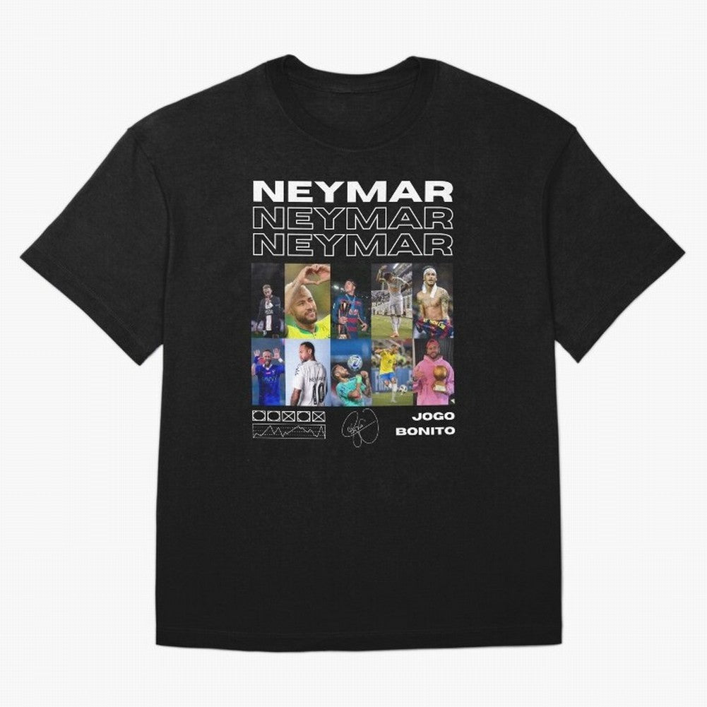 Neymar Jr. Collage Classic T-Shirt Feel the Roar of the FIFA World Cup 2026 USA Canada Mexico Journey through Messi Highlights, Argentina and Brazil Pride, Stadium Memories, Football Loyalty, International Chants and Championship Tradition; Built