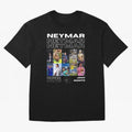 Neymar Jr. Collage Classic T-Shirt Feel the Roar of the FIFA World Cup 2026 USA Canada Mexico Journey through Messi Highlights, Argentina and Brazil Pride, Stadium Memories, Football Loyalty, International Chants and Championship Tradition; Built