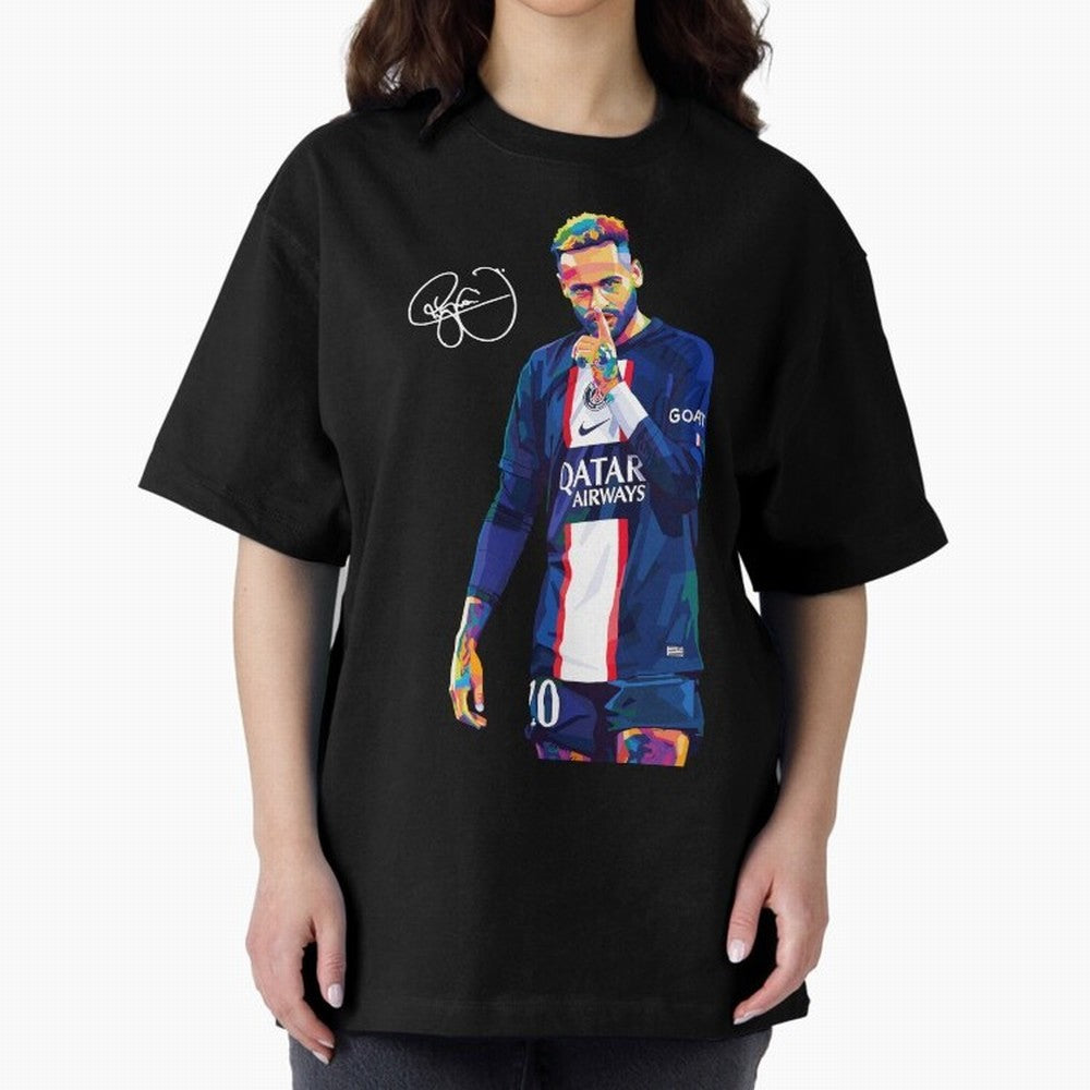 Neymar Jr Wpap Art Classic T-Shirt Embrace FIFA World Cup 2026 USA Canada Mexico Spirit, Driven by Portugal, Spain and Germany, Haaland and Mbappe, Fan Favorite Moments, National Team Passion, Big Match Drama and Soccer History; Made for Die Hard
