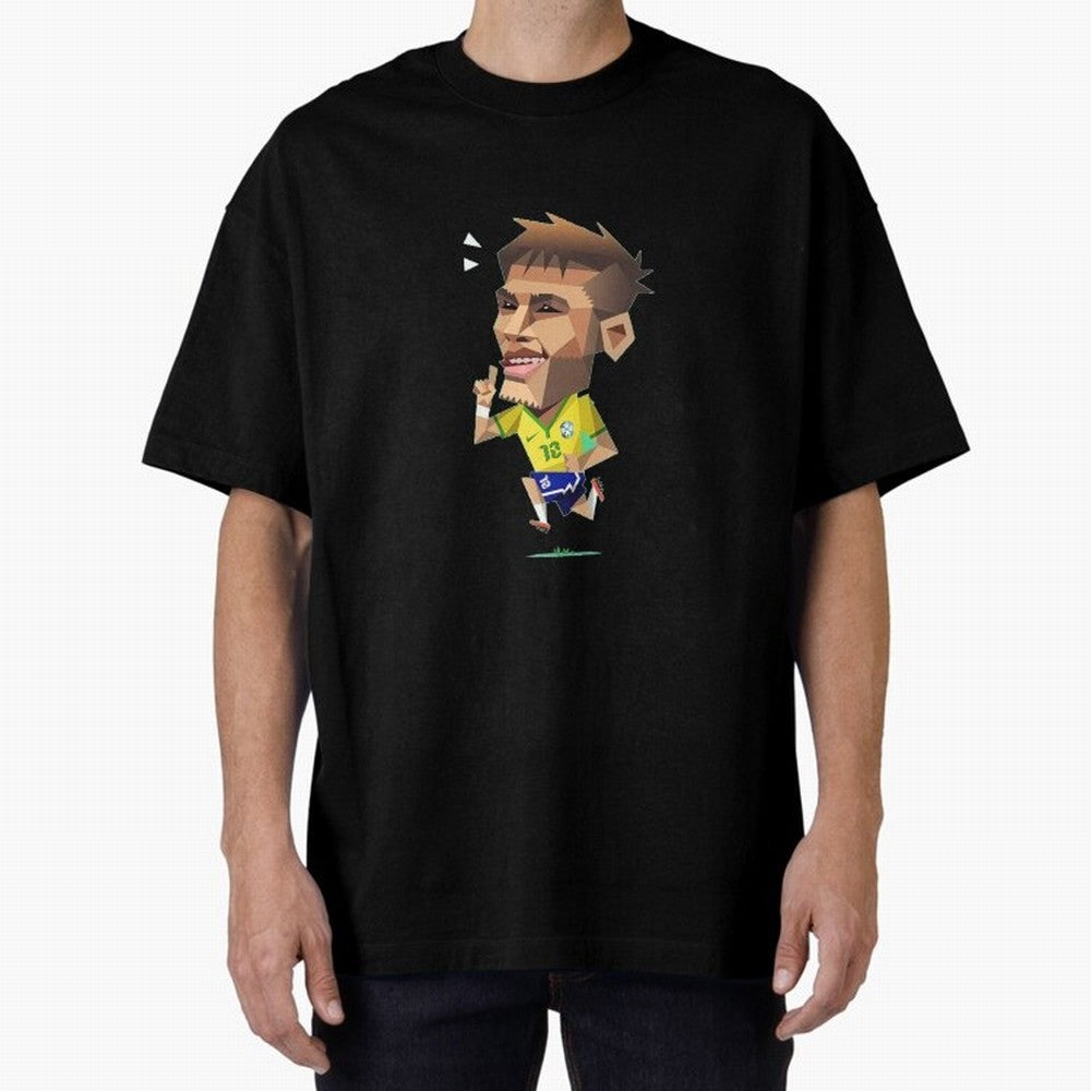 Neymar Brasil Classic T-Shirt Bring Global Tournament Vibes to Global Football Passion for FIFA World Cup 2026, Inspired by Messi and Cristiano Ronaldo, Argentina, France and Brazil, Classic Soccer Heritage, Championship Pressure, Fan Loyalty and