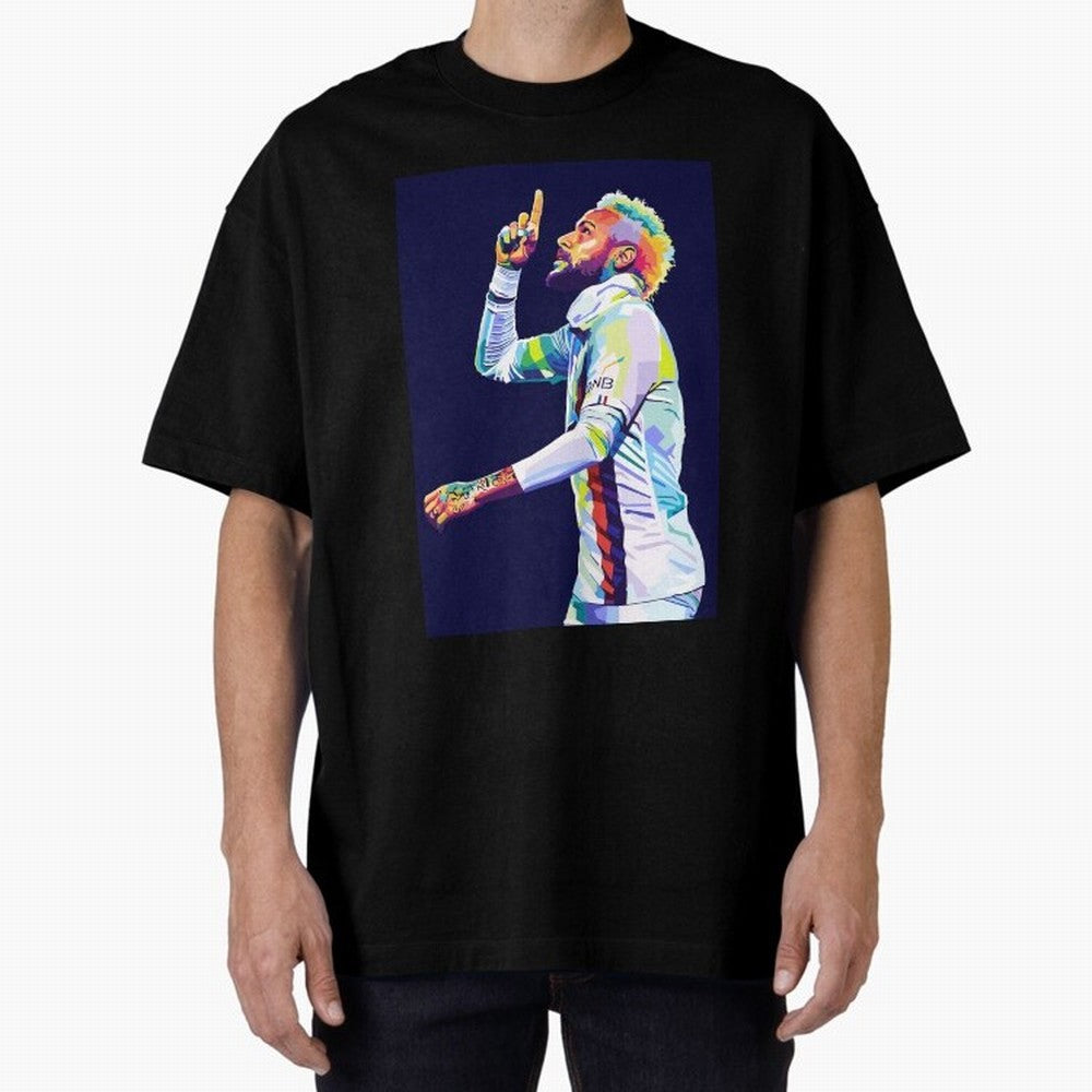 Neymar Jr Wpap Pop art Classic T-Shirt Make Memories around FIFA World Cup 2026 USA Canada Mexico Centered on Haaland and Mbappe, England Energy, Football Festival Excitement, Trophy Ambitions, Country Rivalries and Star Player Buzz; Perfect for