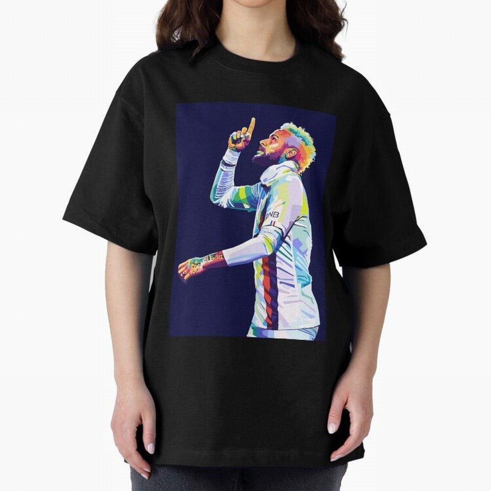 Neymar Jr Wpap Pop art Classic T-Shirt Make Memories around FIFA World Cup 2026 USA Canada Mexico Centered on Haaland and Mbappe, England Energy, Football Festival Excitement, Trophy Ambitions, Country Rivalries and Star Player Buzz; Perfect for