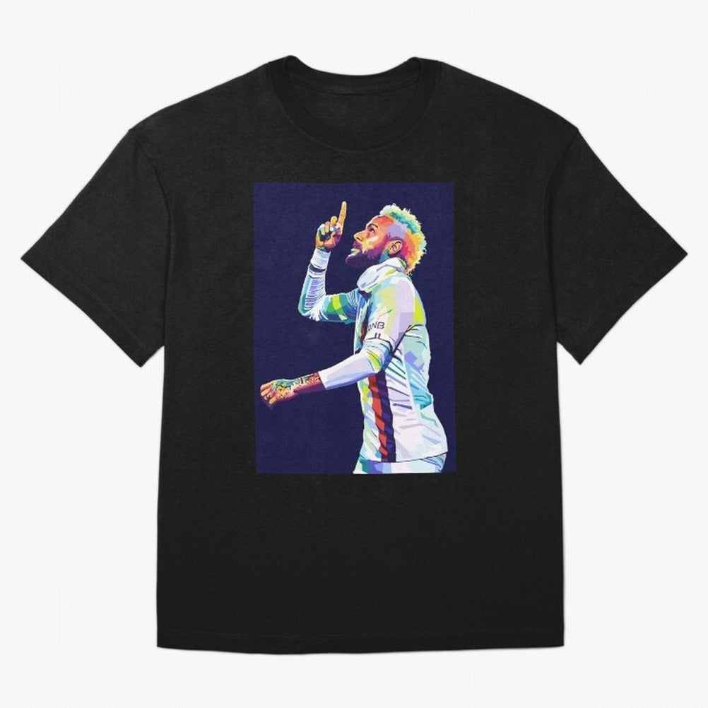 Neymar Jr Wpap Pop art Classic T-Shirt Make Memories around FIFA World Cup 2026 USA Canada Mexico Centered on Haaland and Mbappe, England Energy, Football Festival Excitement, Trophy Ambitions, Country Rivalries and Star Player Buzz; Perfect for