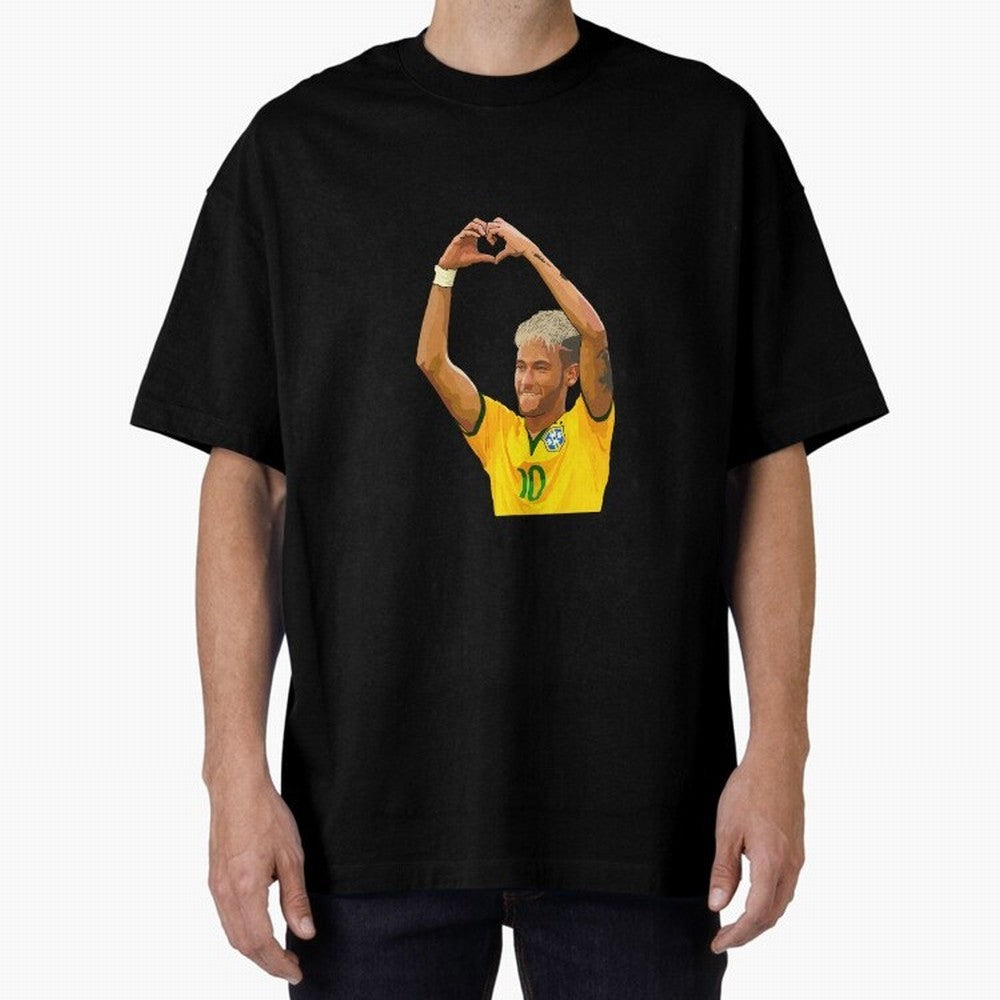 Love Soccer Oversized T-Shirt Bring Retro Soccer Energy to the FIFA World Cup 2026 USA Canada Mexico Journey through CR7 and Messi Highlights, England, France and Netherlands Pride, Global Supporter Spirit, Legendary Goals, National Colors and