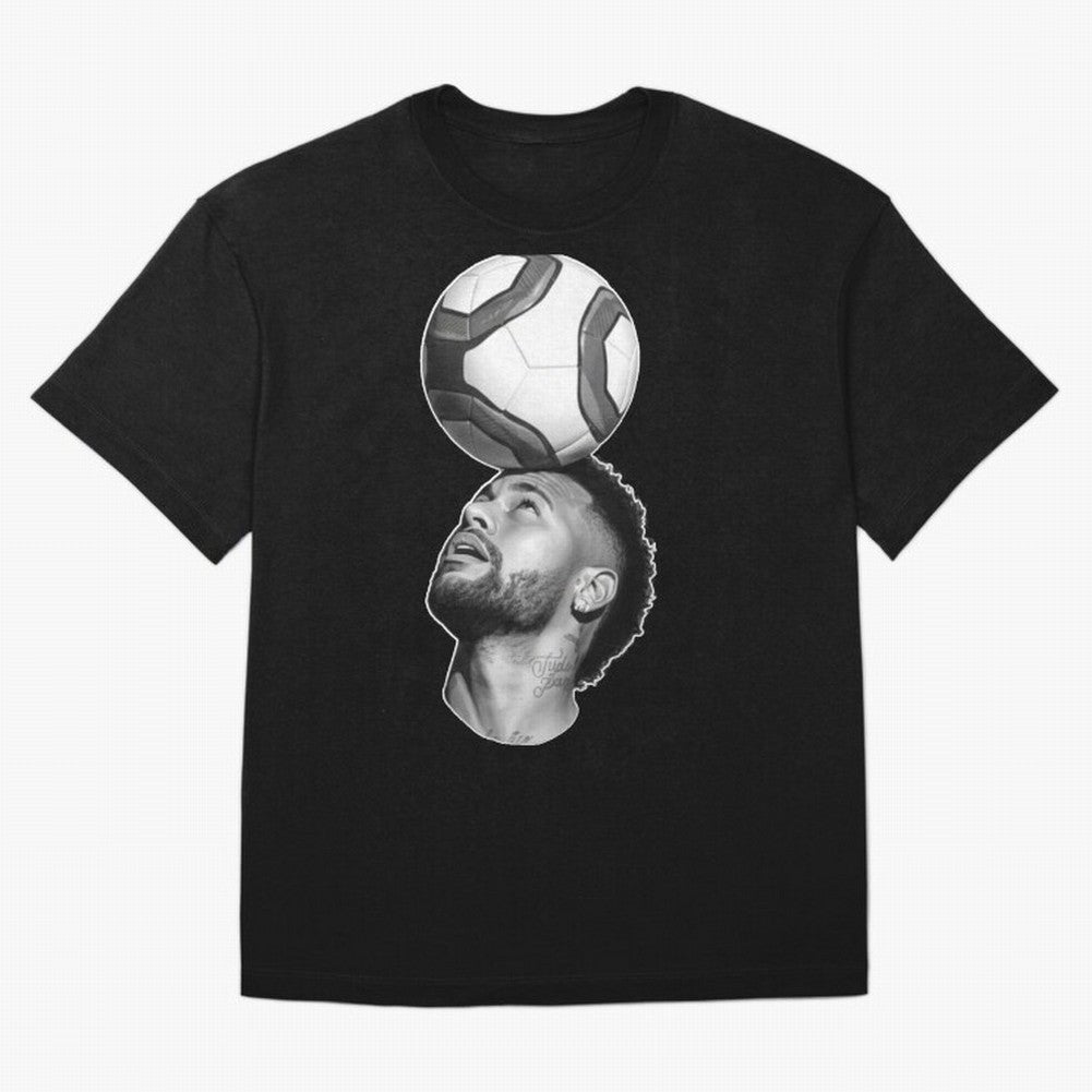 Neymar Jr. ¨C The Art of Balance Oversized T-Shirt Celebrate the Road through the FIFA World Cup 2026 Group Stage Journey through Messi, Neymar and Mbappe Highlights, Netherlands Pride, Vintage Soccer Flavor, Modern Football Stars, National Flags