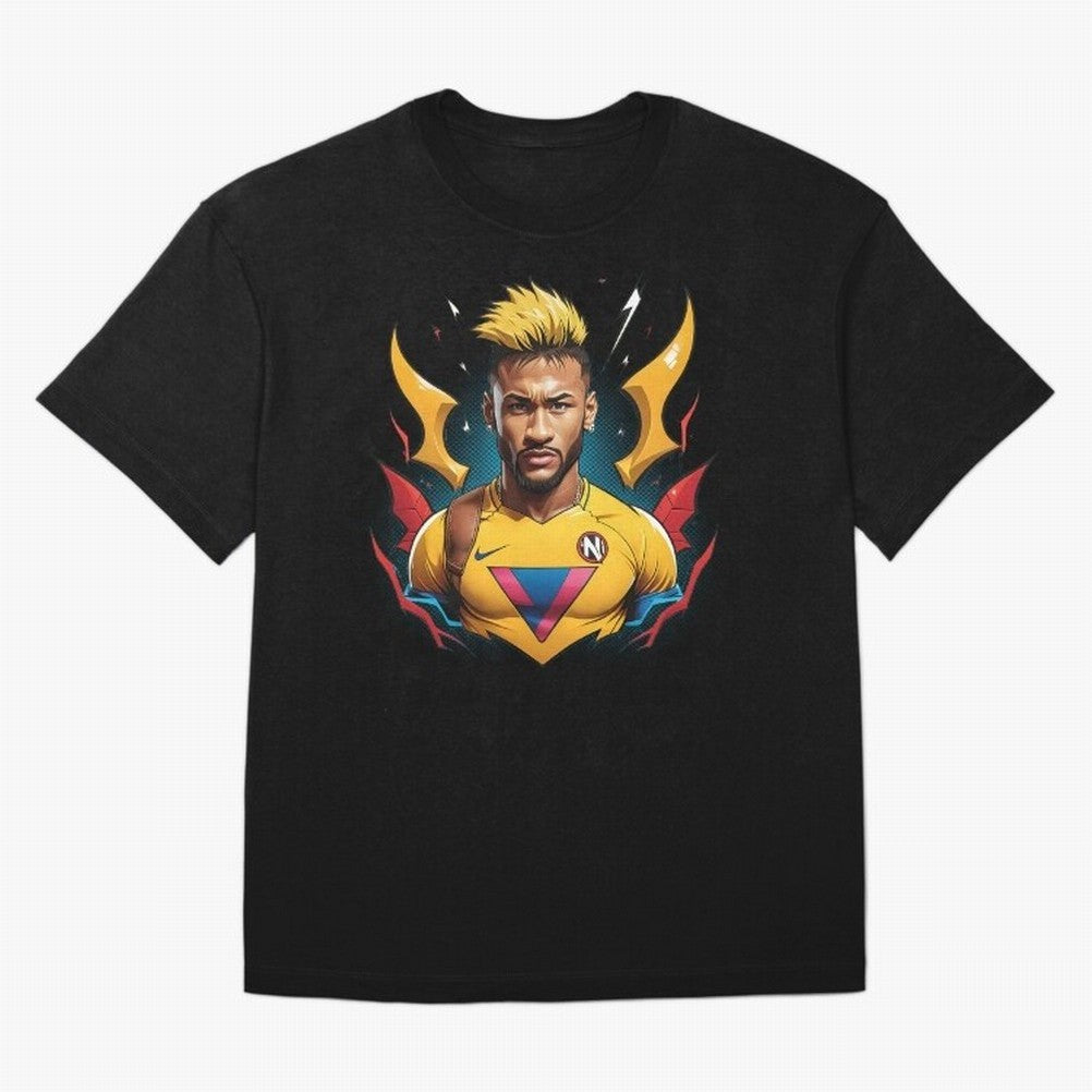 Neymar Jr illustration Classic T-Shirt Feel International Energy from the FIFA World Cup 2026 USA Canada Mexico Journey through Cristiano Ronaldo, Haaland and CR7 Highlights, Brazil Pride, Game Day Rituals, Football Legends, Country Pride and the