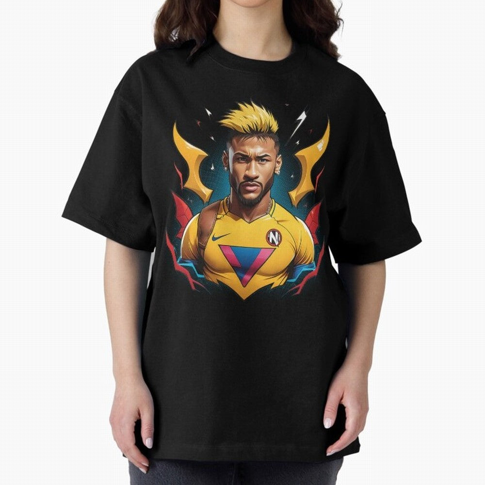 Neymar Jr illustration Classic T-Shirt Feel International Energy from the FIFA World Cup 2026 USA Canada Mexico Journey through Cristiano Ronaldo, Haaland and CR7 Highlights, Brazil Pride, Game Day Rituals, Football Legends, Country Pride and the
