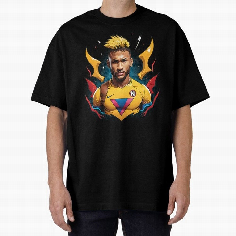 Neymar Jr illustration Classic T-Shirt Feel International Energy from the FIFA World Cup 2026 USA Canada Mexico Journey through Cristiano Ronaldo, Haaland and CR7 Highlights, Brazil Pride, Game Day Rituals, Football Legends, Country Pride and the