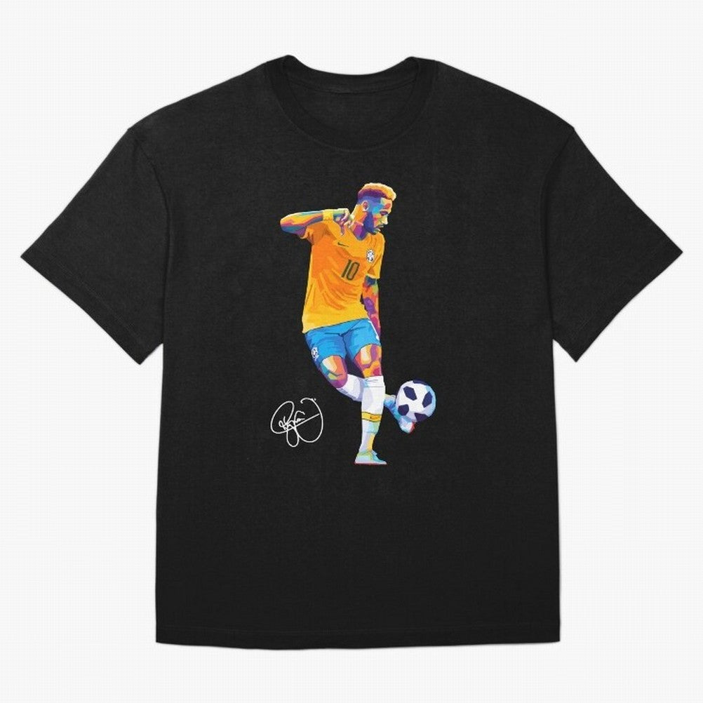 Neymar Jr Footballer Wpap Art Classic T-Shirt Bring Stadium Energy to Match Day Hype around FIFA World Cup 2026 USA Canada Mexico, Mbappe, Germany, Champion Mindset, Group Stage Buzz, Knockout Tension and Passionate Fan Culture; Ideal for Fans Who