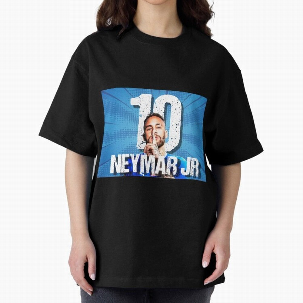 Neymar junior Fitted Scoop T-Shirt Celebrate Global Passion for FIFA World Cup 2026 for Fans of CR7 and Messi and Portugal, Spain and Germany, Bringing Sports Nostalgia, International Competition, Famous Players and Unforgettable Victories; Built