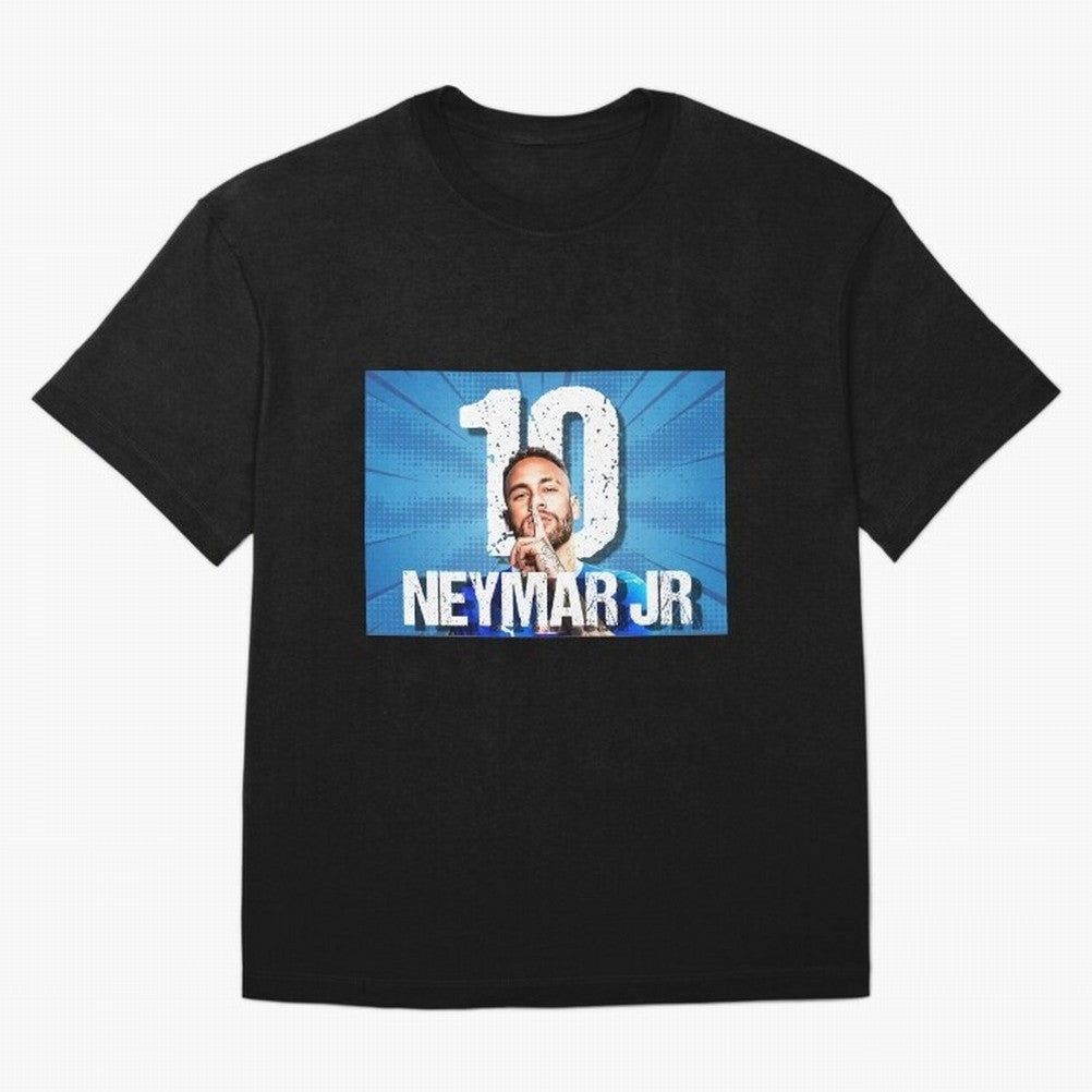 Neymar junior Fitted Scoop T-Shirt Celebrate Global Passion for FIFA World Cup 2026 for Fans of CR7 and Messi and Portugal, Spain and Germany, Bringing Sports Nostalgia, International Competition, Famous Players and Unforgettable Victories; Built
