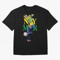 Neymar JR Brazil Oversized T-Shirt Feel FIFA World Cup 2026 USA Canada Mexico Spirit, Filled with Argentina, France and Brazil, Messi, Sports Nostalgia, International Competition, Famous Players and Unforgettable Victories; Perfect for Fans,