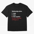 Neymar Jr - Relationship 2 Oversized T-Shirt Celebrate the Road through FIFA World Cup 2026 Group Stage Capturing Mbappe, Spain Energy, Retro Football Energy, Iconic Rivalries, Trophy Chase Drama and Stadium Atmosphere; Perfect for Fans,