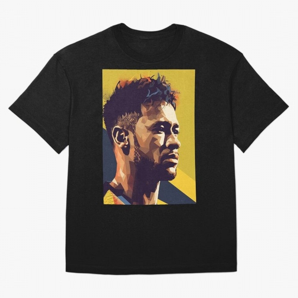 Neymar Jr art Classic T-Shirt Capture Match Day Hype around FIFA World Cup 2026 USA Canada Mexico, Messi and Cristiano Ronaldo, Germany, Sports Nostalgia, International Competition, Famous Players and Unforgettable Victories; Made for Collectors