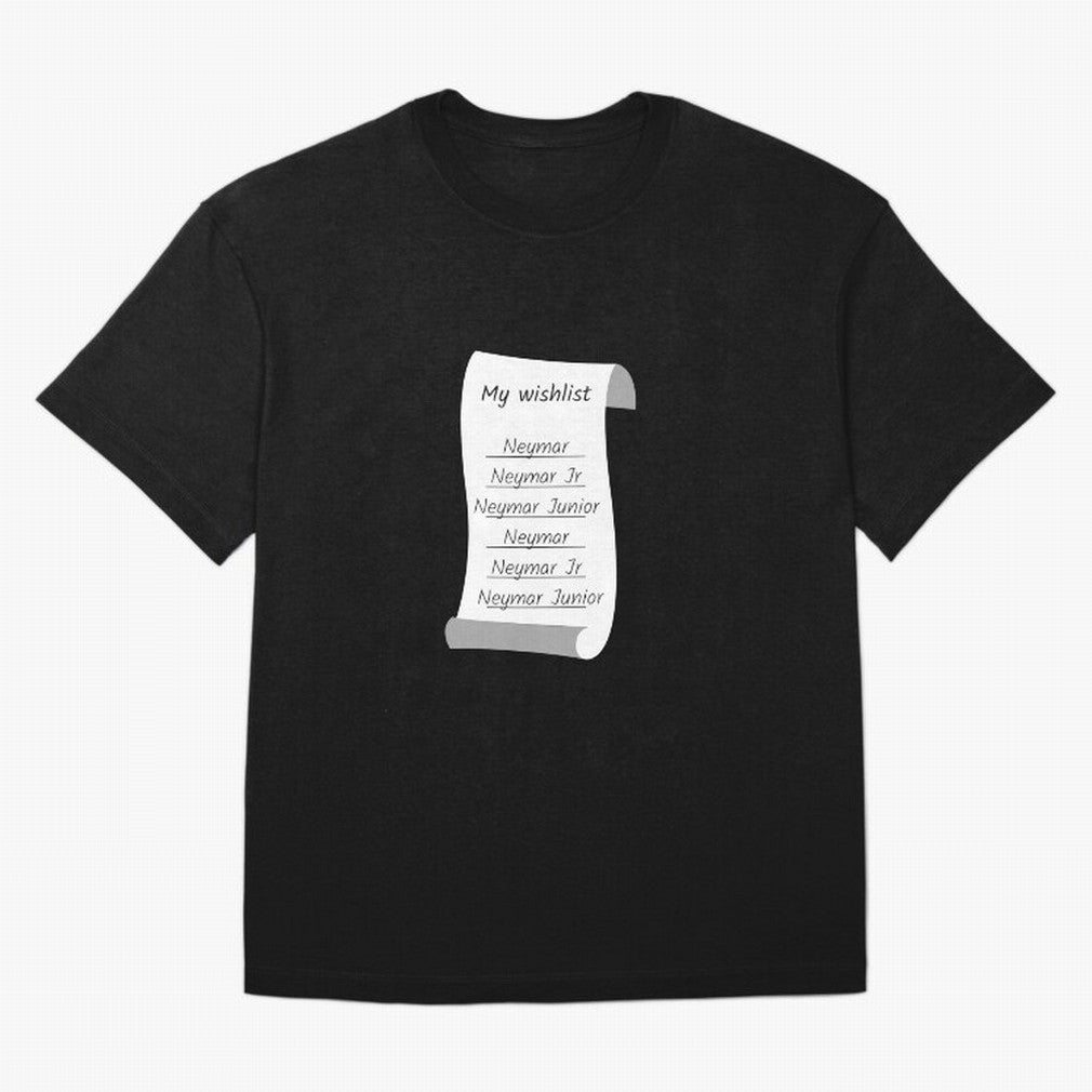 My Wishlist Neymar Jr Neymar Neymar Junior Oversized T-Shirt Feel International Energy from FIFA World Cup 2026 USA Canada Mexico Spirit, Made for France, Mbappe, Sports Nostalgia, International Competition, Famous Players and Unforgettable