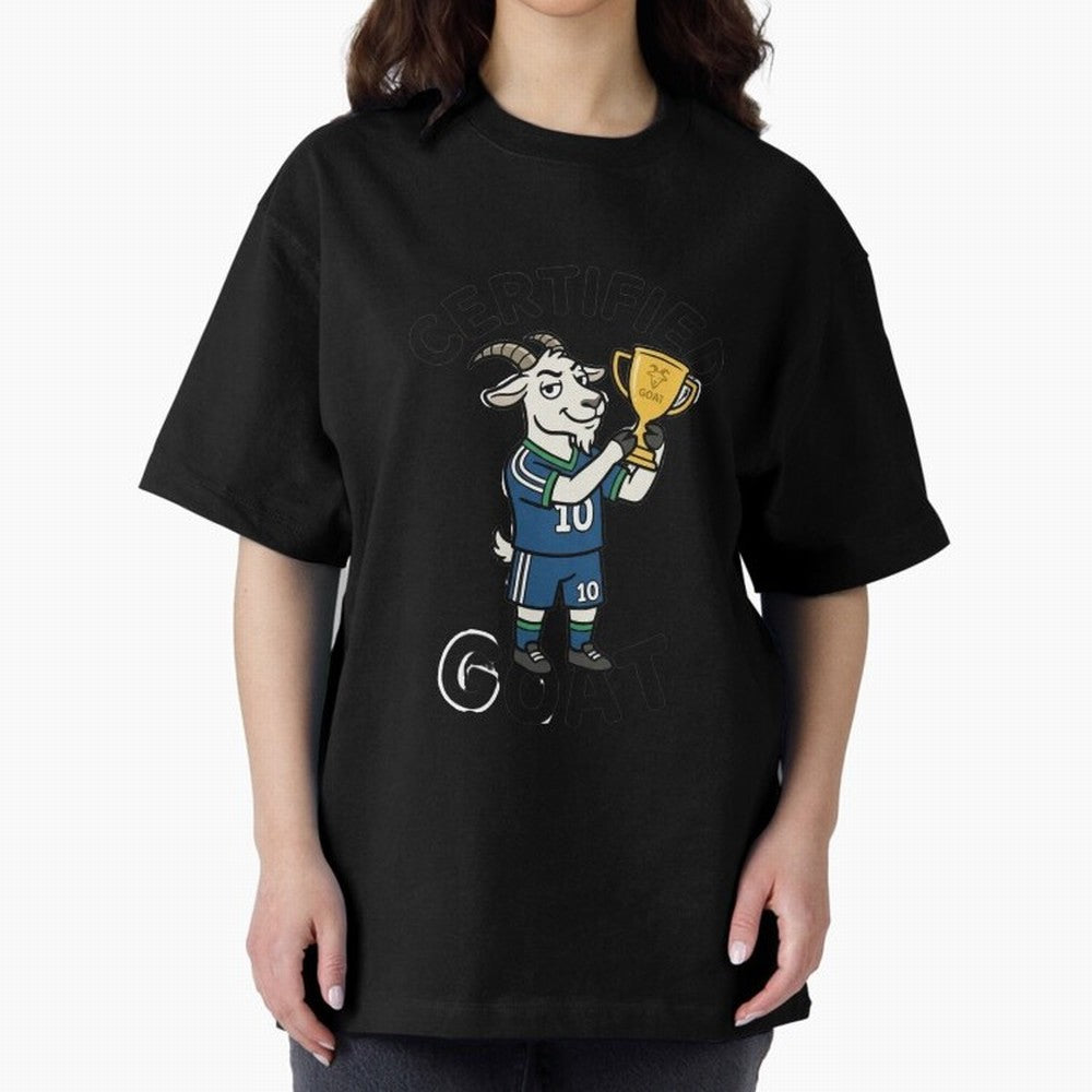 Certified G.O.A.T Classic T-Shirt Celebrate Every Goal in Match Day Hype around FIFA World Cup 2026 Group Stage, Cristiano Ronaldo, Brazil, Portugal and Argentina, Football History, Final Match Energy, Crowd Noise and Once in a Lifetime Moments;