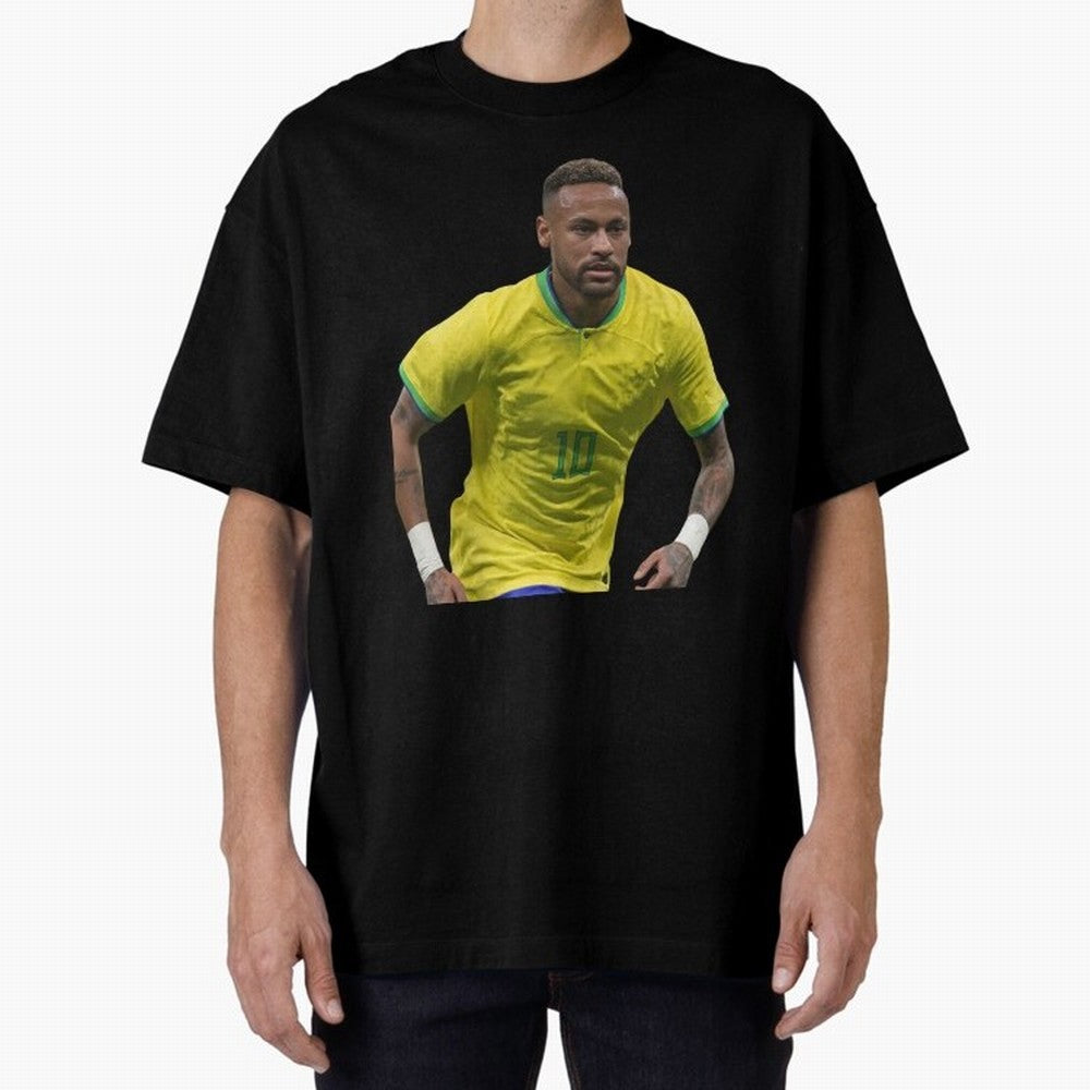 Neymar Jr. - The Brazilian Football King,spartan strong Classic T-Shirt Remember FIFA World Cup 2026 USA Canada Mexico for Fans of Messi, CR7 and Mbappe and Argentina and Brazil, Bringing Global Supporter Spirit, Legendary Goals, National Colors
