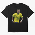 Neymar Jr. - The Brazilian Football King,spartan strong Classic T-Shirt Remember FIFA World Cup 2026 USA Canada Mexico for Fans of Messi, CR7 and Mbappe and Argentina and Brazil, Bringing Global Supporter Spirit, Legendary Goals, National Colors