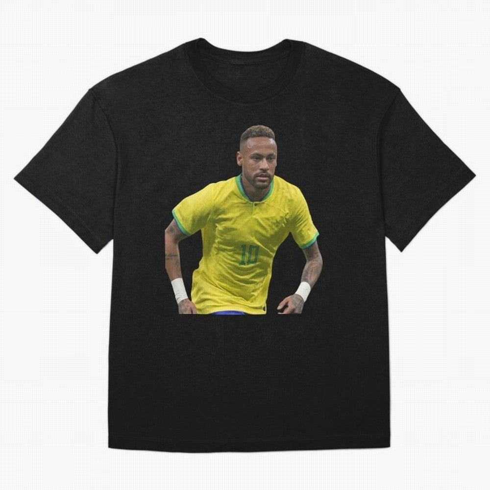 Neymar Jr. - The Brazilian Football King,spartan strong Classic T-Shirt Remember FIFA World Cup 2026 USA Canada Mexico for Fans of Messi, CR7 and Mbappe and Argentina and Brazil, Bringing Global Supporter Spirit, Legendary Goals, National Colors