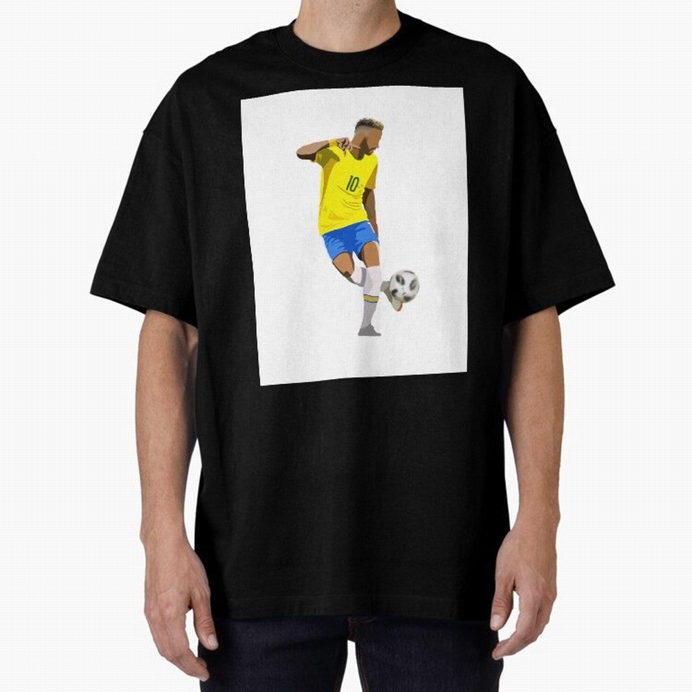 Neymar Jr Brazil Classic T-Shirt Celebrate Football Heritage in FIFA World Cup 2026 Spirit, Filled with England, France and Netherlands, Haaland and Mbappe, Vintage Soccer Flavor, Modern Football Stars, National Flags and Final Night Emotion; Great