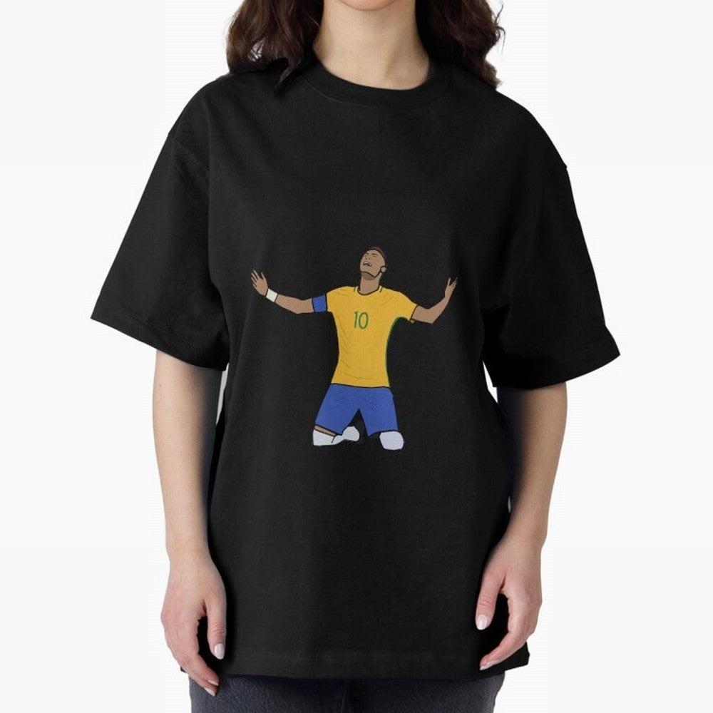 Brazil Classic T-Shirt Upgrade Global Football Passion for FIFA World Cup 2026 USA Canada Mexico, Filled with Mbappe, Portugal, Vintage Soccer Flavor, Modern Football Stars, National Flags and Final Night Emotion; Ideal for Football Dads, Football