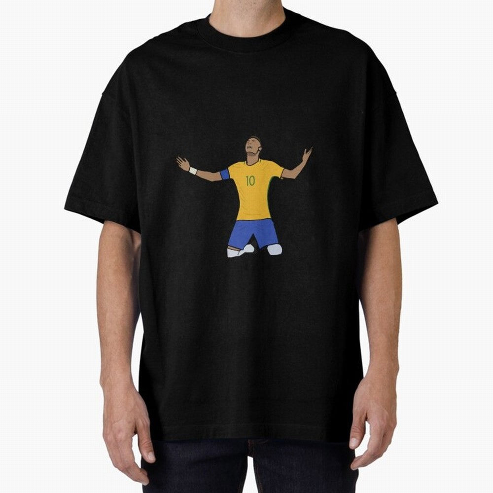 Brazil Classic T-Shirt Upgrade Global Football Passion for FIFA World Cup 2026 USA Canada Mexico, Filled with Mbappe, Portugal, Vintage Soccer Flavor, Modern Football Stars, National Flags and Final Night Emotion; Ideal for Football Dads, Football