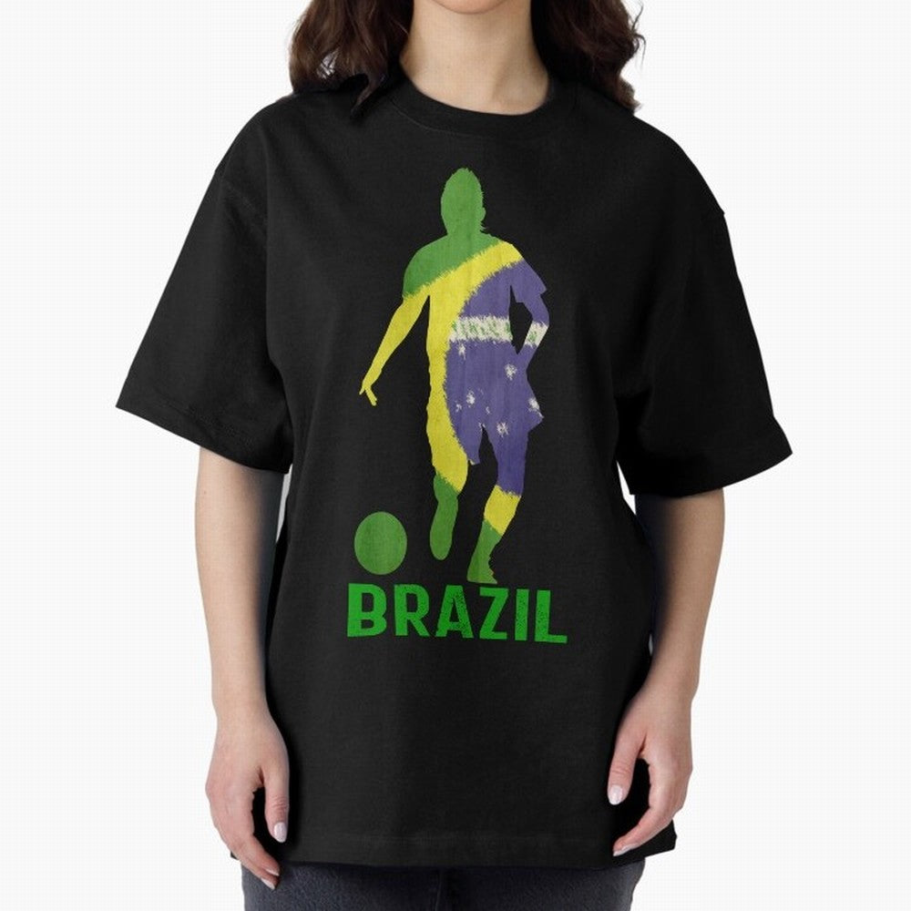 Brazil Essential T-Shirt Make Your Look Match Match Day Hype around FIFA World Cup 2026, Mbappe, Portugal, Spain and Germany, Fan Favorite Moments, National Team Passion, Big Match Drama and Soccer History; Made for Die Hard Supporters, Soccer