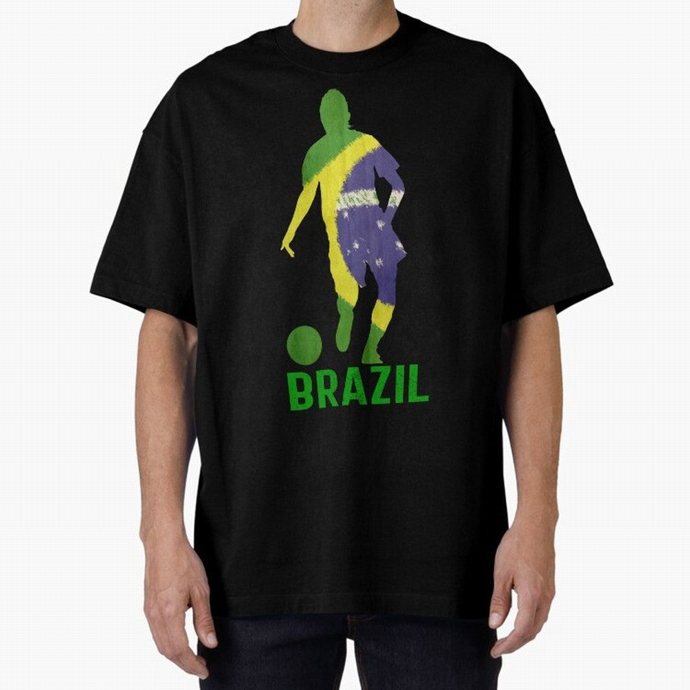 Brazil Essential T-Shirt Make Your Look Match Match Day Hype around FIFA World Cup 2026, Mbappe, Portugal, Spain and Germany, Fan Favorite Moments, National Team Passion, Big Match Drama and Soccer History; Made for Die Hard Supporters, Soccer